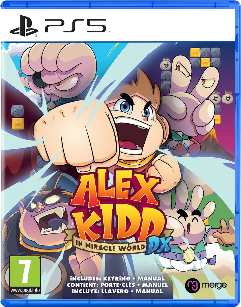 Alex Kidd in Miracle World DX van Bigben Interactive, PS5 – cover