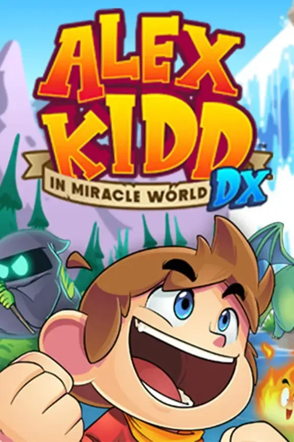 Alex Kidd in Miracle World DX de Bigben Interactive, Xbox Series X | S, Digitaal, Xbox, Standard – jaquette