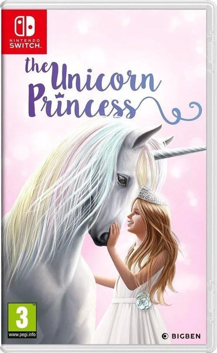The Unicorn princess - Switch (code in box) van Bigben Interactive, Nintendo Switch – cover