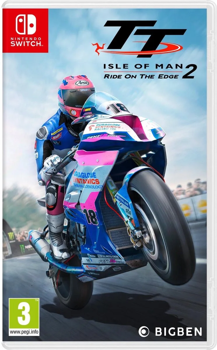 TT Isle of Man 2: Ride on the Edge van Bigben Interactive, Nintendo Switch – cover