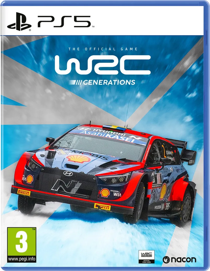 WRC Generations van Bigben Interactive, PS5 – cover