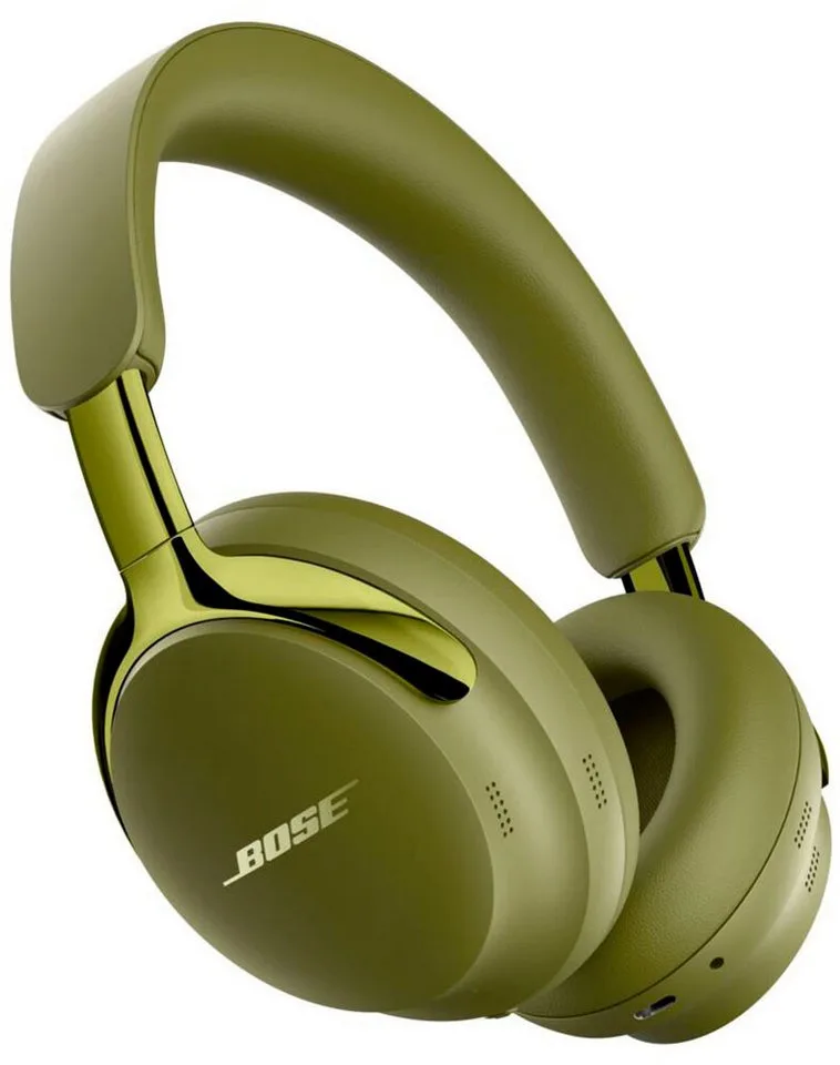 QC Ultra Headphones (2nd Gen) Over-Ear-Kopfhörer (Multi-Point-Verbindung, Rauschunterdrückung, integrierte Steuerung für Anrufe und Musik, Bluetooth) de Bose, Vert – jaquette