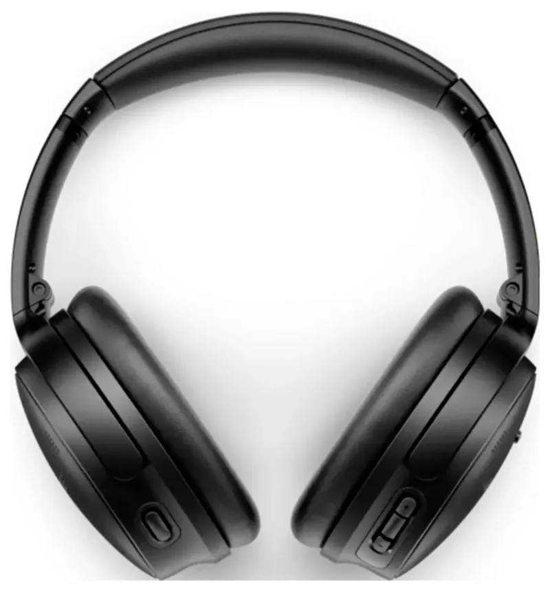 QuietComfort SC Noise Cancelling Kopfhörer Over-Ear-Kopfhörer (Rauschunterdrückung, Bluetooth, 2 Modi, SimpleSync™-Technologie, inkl. Transportetui) by Bose, Black – cover 2 of 2