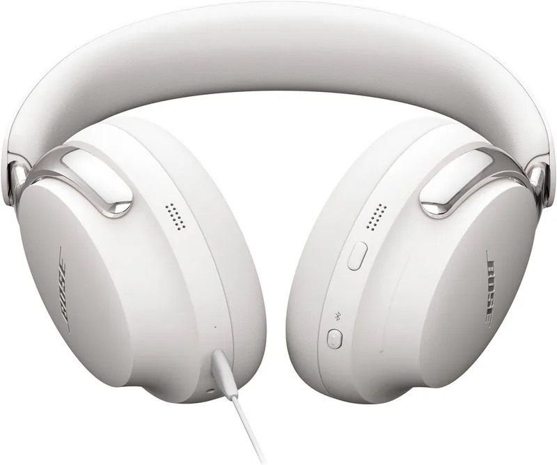 QuietComfort Ultra Headphones (2nd Gen) trådlösa over-ear-hörlurar, Active Noise Cancelling från Bose, Vit – omslag 2 av 5