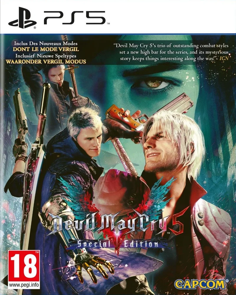 Devil May Cry 5 - Special Edition by Capcom, PS5 – cover