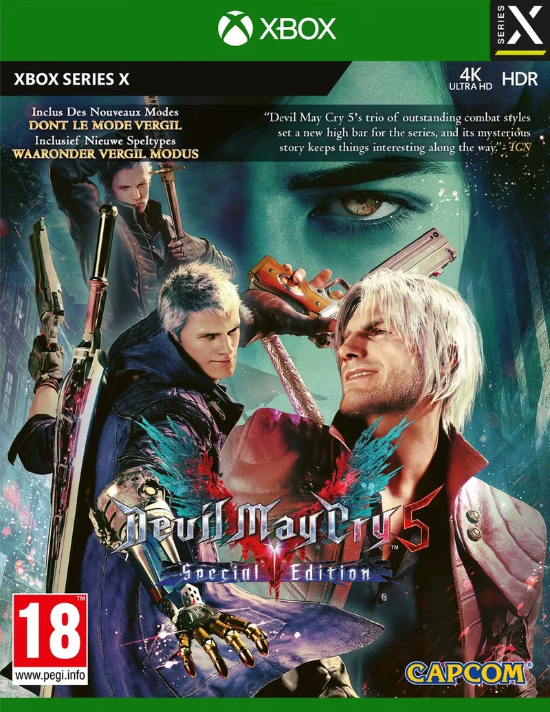 Devil May Cry 5 - Special Edition de Capcom, Xbox Series X | S – jaquette