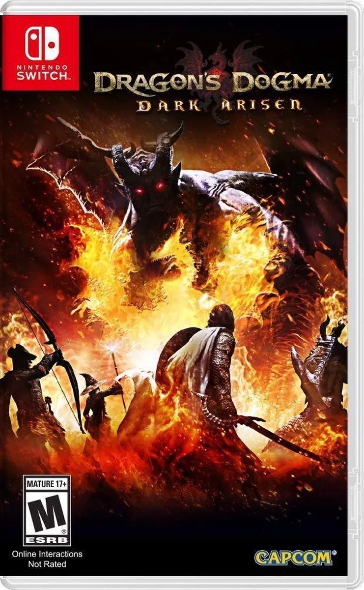Dragon's Dogma: Dark Arisen by Capcom, Nintendo Switch – cover