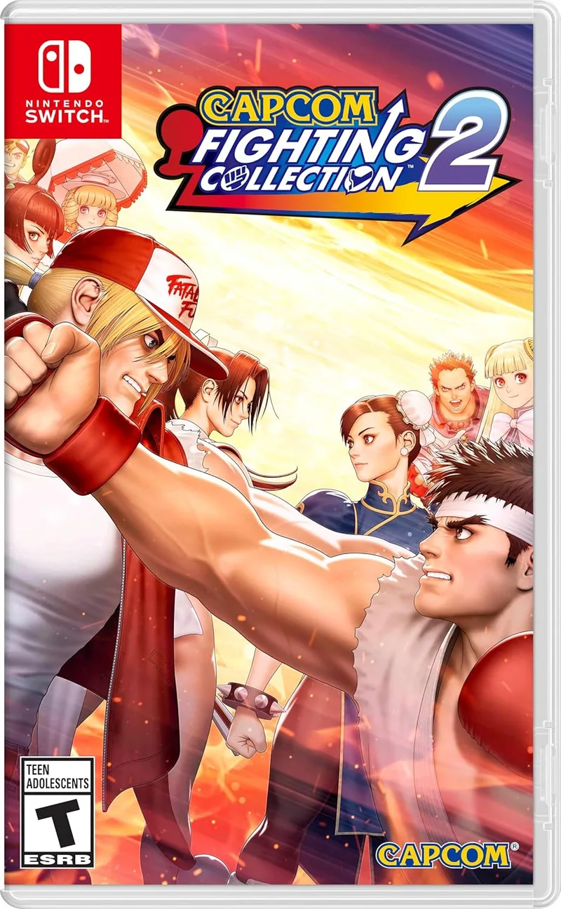 Fighting Collection 2 de Capcom, Nintendo Switch – jaquette