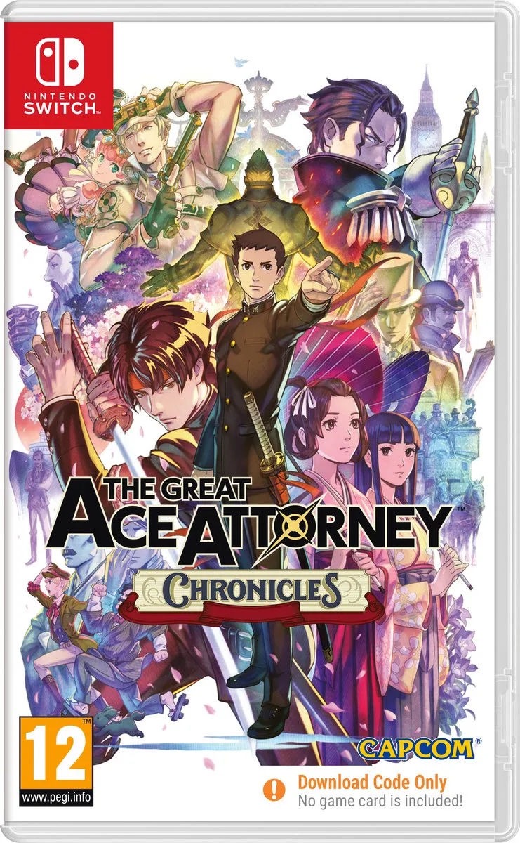 Great Attorney Chronicles - Nintendo Switch (Code in Box) van Capcom, Nintendo Switch – cover