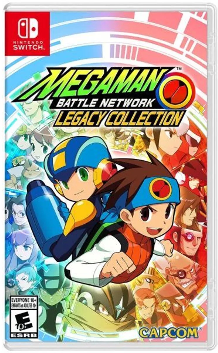 Mega Man Battle Network Legacy Collection van Capcom, Nintendo Switch – cover