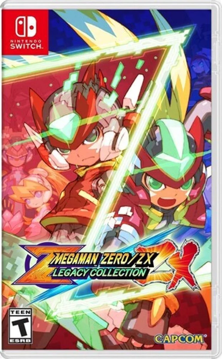 Mega Man Zero/ZX Legacy Collection van Capcom, Nintendo Switch – cover