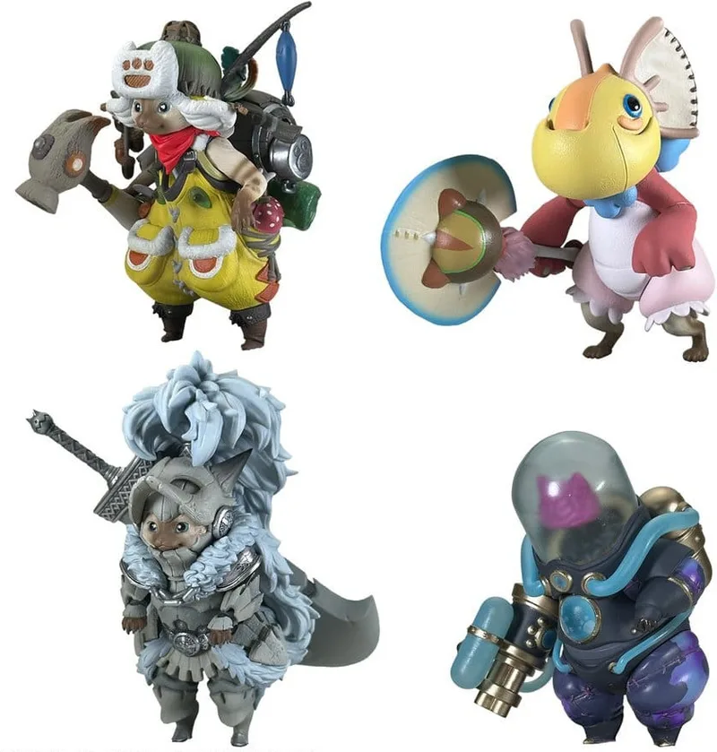 Monster Hunter Mini Figure Palico Collection Blind Box Display Vol.1 (6 Figure) by Capcom – cover