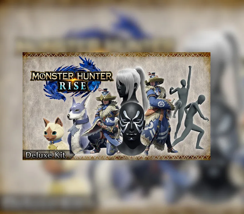 Monster Hunter Rise – Deluxe Kit DLC Steam Altergift fra Capcom – cover