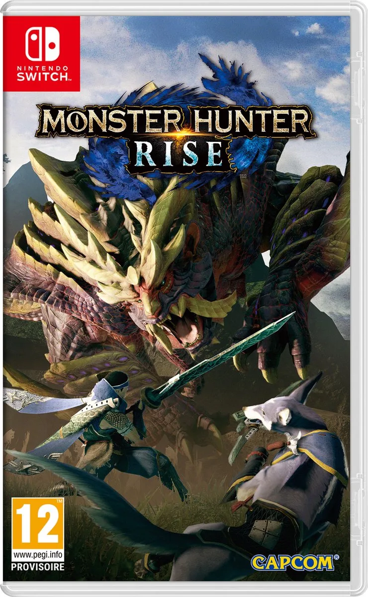 Monster Hunter Rise van Capcom, Nintendo Switch – cover