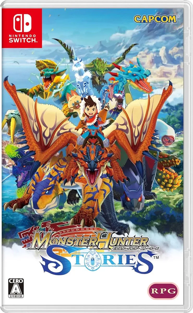 Monster Hunter Stories by Capcom, Nintendo Switch – cover