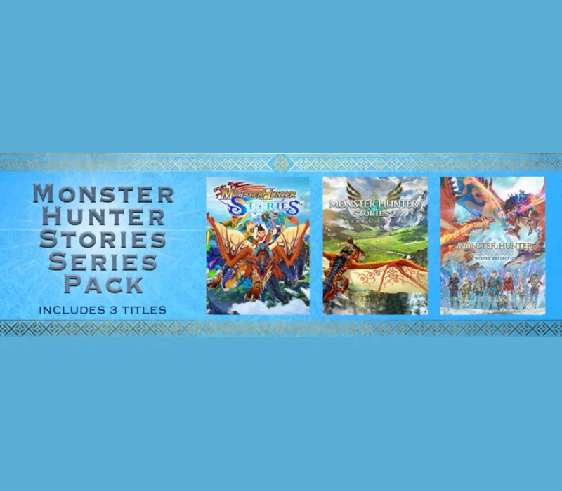 Monster Hunter Stories – SERIES PACK Bundle EU by Capcom – cover