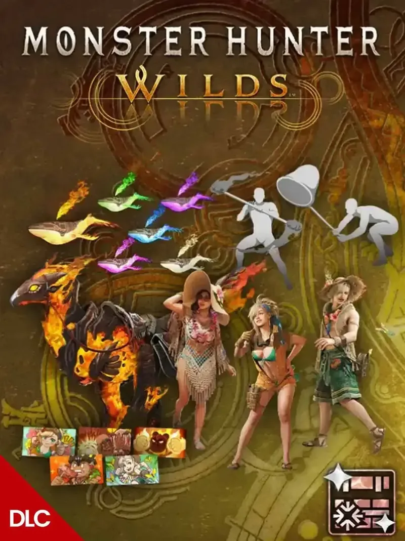 Monster Hunter Wilds – Flamefete DLC Pack de Capcom – jaquette