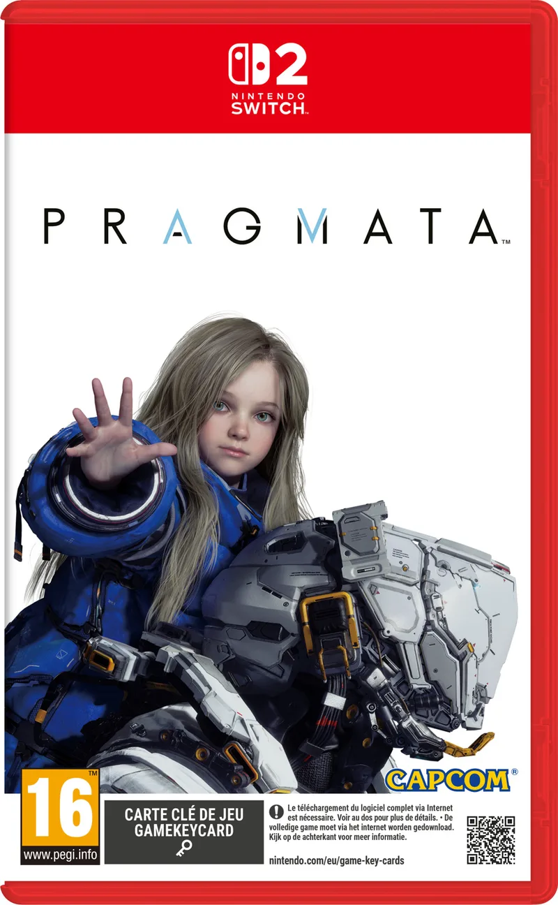 PRAGMATA de Capcom, Nintendo Switch 2 – jaquette