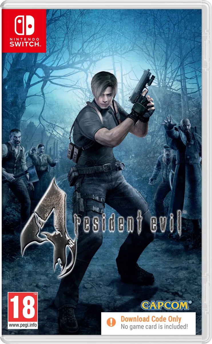 Resident Evil 4 - Nintendo Switch (Code in Box) de Capcom, Nintendo Switch – jaquette