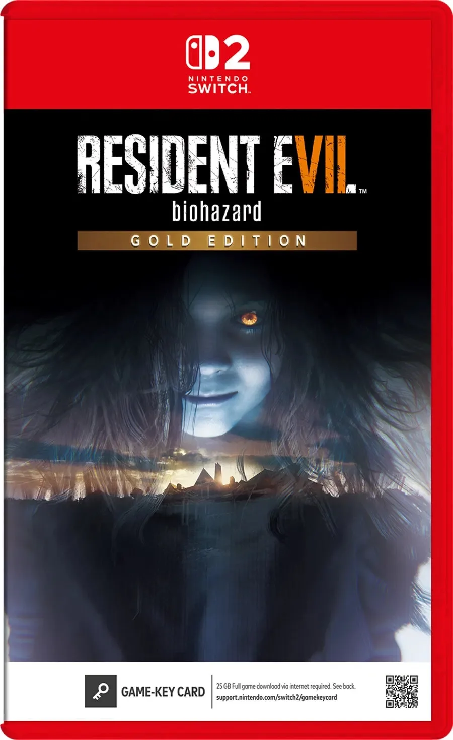 Resident Evil VII Biohazard Gold Edition från Capcom, Nintendo Switch 2 – omslag