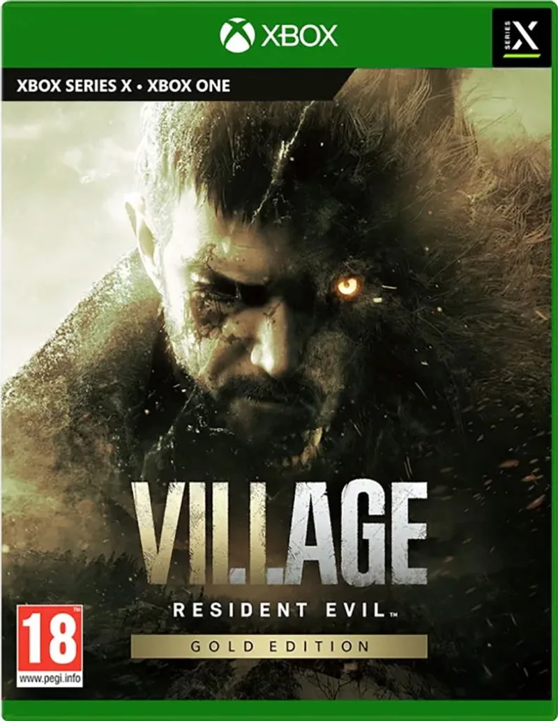 Resident Evil Village Gold Edition XBX Goud van Capcom, Xbox Series X | S – cover