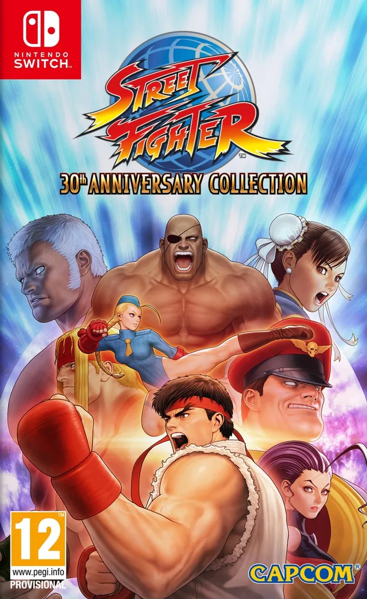 Street Fighter 30th Anniversary Collection van Capcom, Nintendo Switch – cover