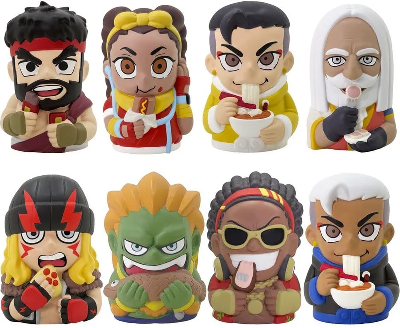 Street Fighter 6 Finger Puppet Blind Box - Vol. 2 (Complete Set) de Capcom – jaquette