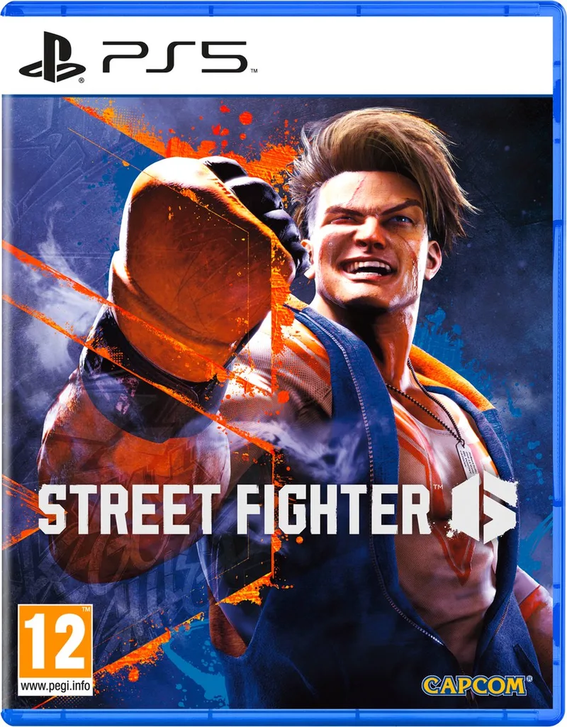 Street Fighter 6 van Capcom, PS5 – cover