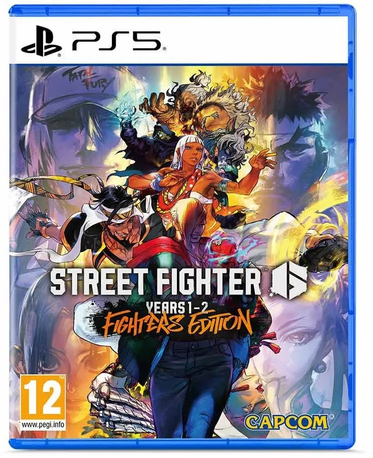 Street Fighter 6 Years 1-2 Fighters Edition de Capcom, PS5 – jaquette