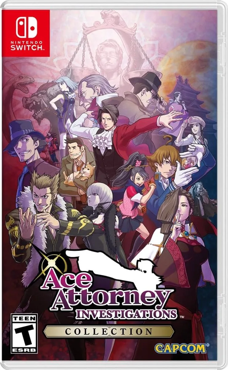 Swi Ace Attorney Investigations Collection by Capcom, Nintendo Switch – cover