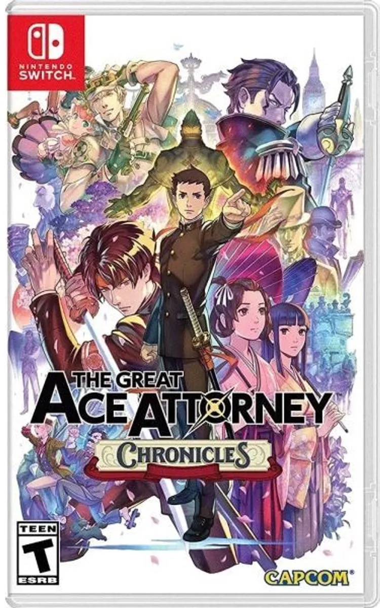 The Great Ace Attorney Chronicles by Capcom, Nintendo Switch – cover