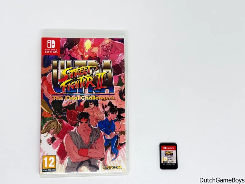 Ultra Street Fighter II: The Final Challengers by Capcom, Nintendo Switch – cover