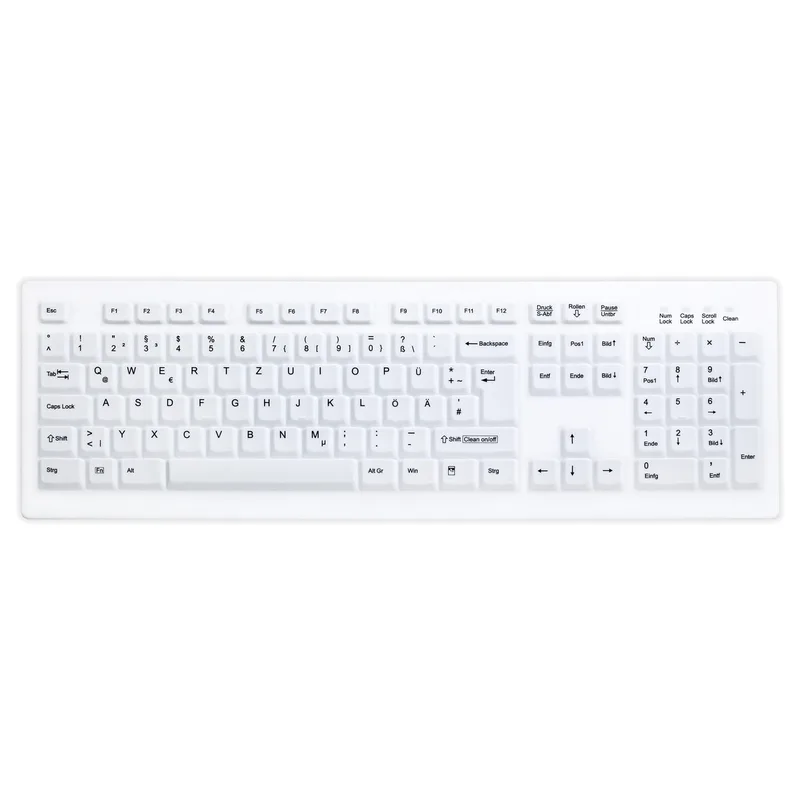 AKTIVE KEY Wireless Hygiene Desktop Keyboard Sealed U by Cherry – cover
