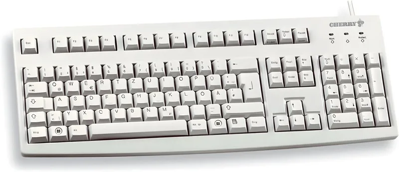 G83-6104 - Toetsenbord - Bedraad - USB by Cherry, Grey, US – cover