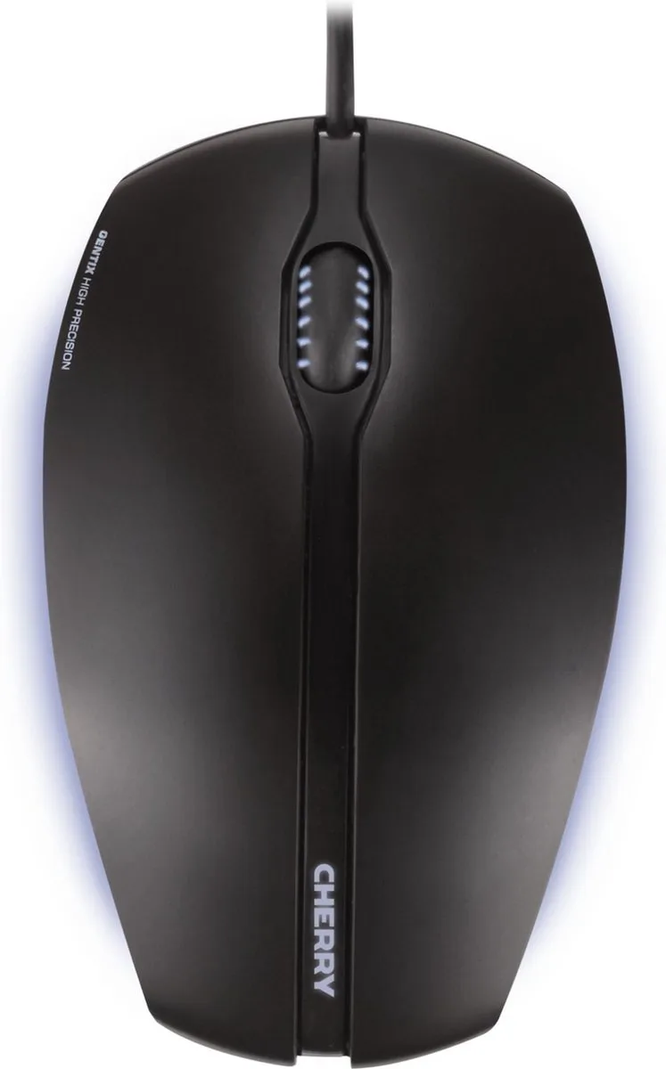 Gentix Illuminated muis Ambidextrous USB Type-A Optisch 1000 DPI van Cherry, Zwart – cover