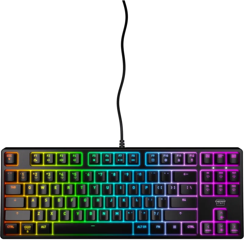 K4V2 TKL toetsenbord Gamen USB Zwart by Cherry, Black, US – cover