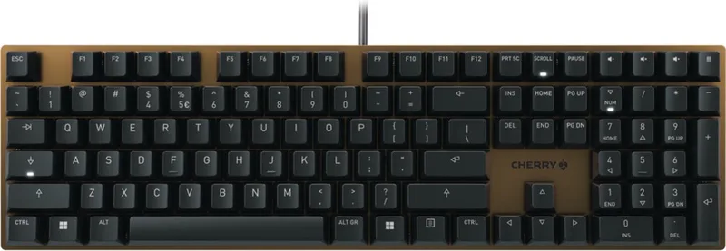 KC 200 MX toetsenbord Universeel USB Zwart, Brons by Cherry, Black, Bronze, US – cover