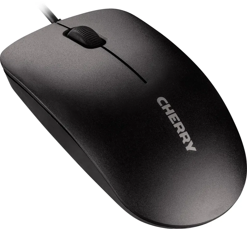 MC 1000 - Muis - Optisch - 3 knoppen från Cherry, Svart – omslag