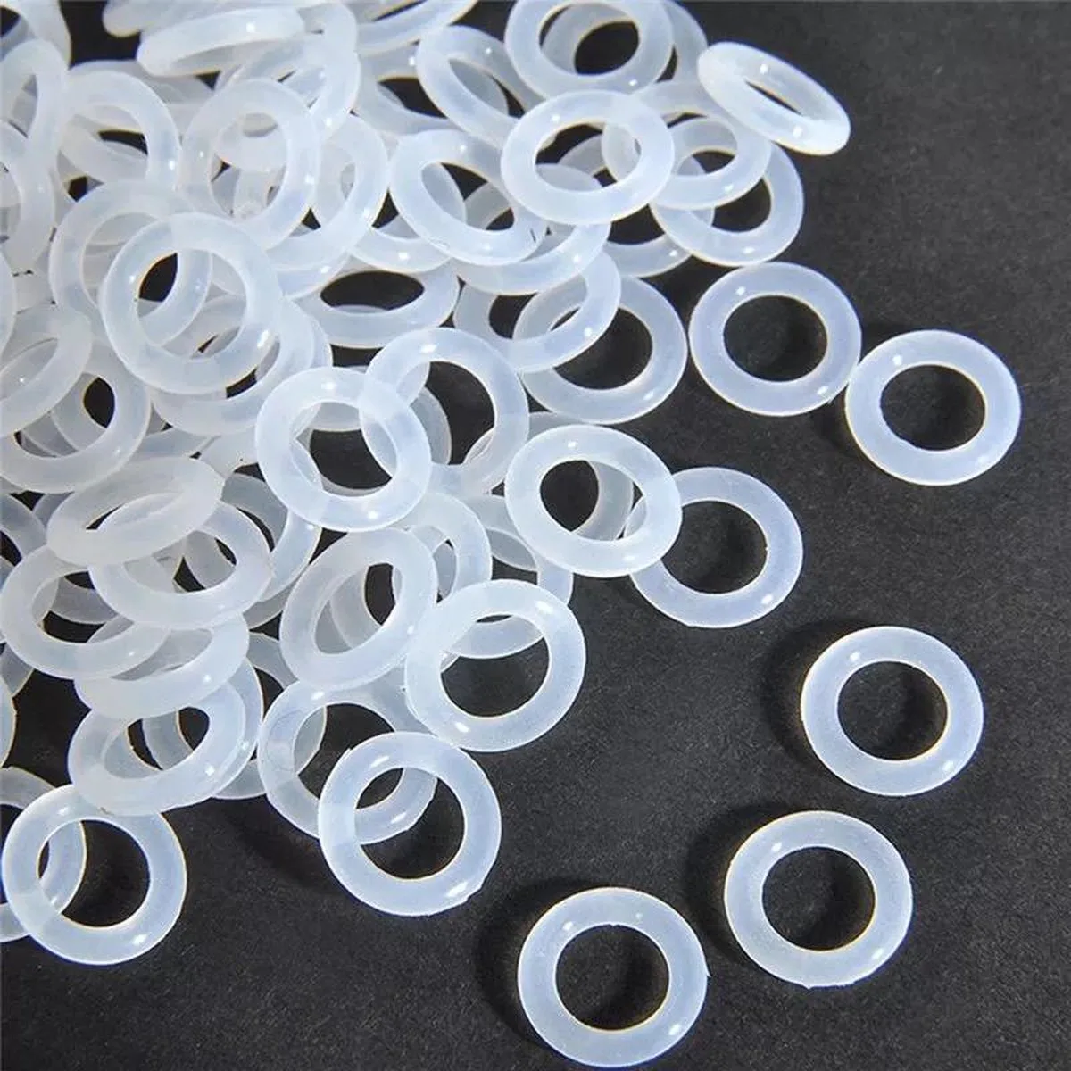Mechanisch toetsenbord dempers - 120x rubberen o-rings - Mechanical keyboard dampers (cherry mx) by Cherry, Transparent – cover
