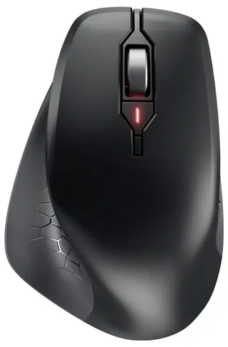 MSW Stream Comfort Muis Radiografisch Optisch 6 Toetsen 4000 dpi Ergonomisch, Geluidsarme toetsen de Cherry, Noir – jaquette 2 sur 2