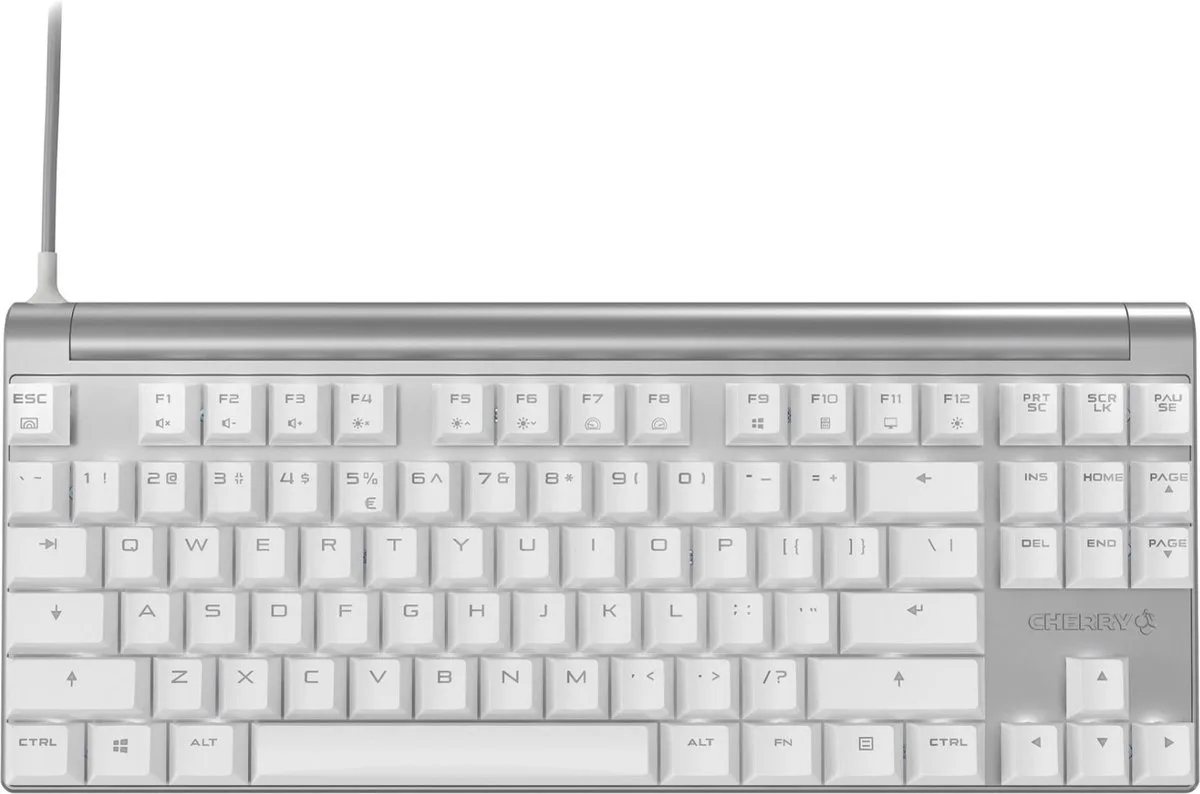MX Board 8.0 toetsenbord Gamen USB Wit fra Cherry, Hvid, US – cover