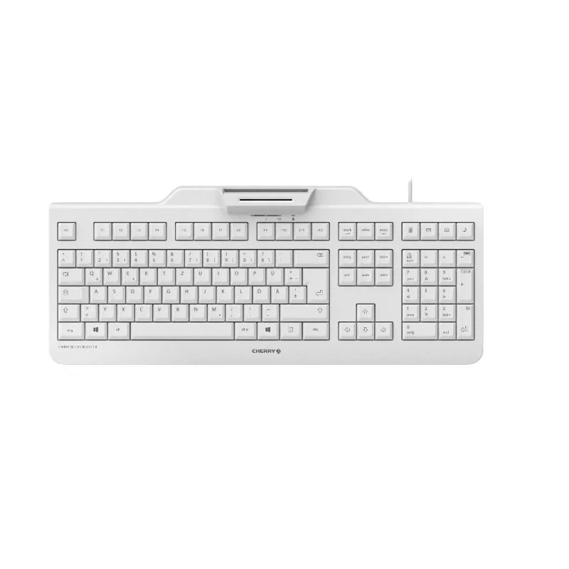 SecureBoard 1.0 Tastatur Wired DE 1.80m hellgrau de Cherry – jaquette