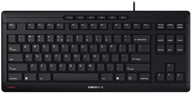 STREAM KEYBOARD TKL toetsenbord zwart by Cherry, Zwaret – cover