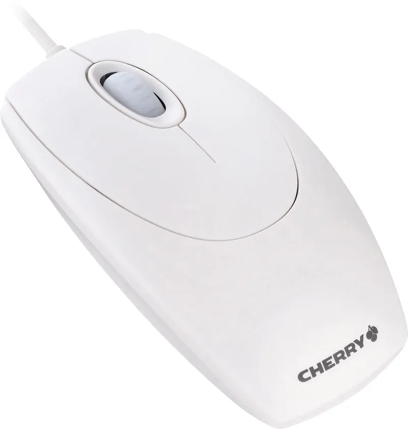 WheelMouse M-5400 - Muis - Optisch - 3 knoppen by Cherry, White – cover 2 of 2