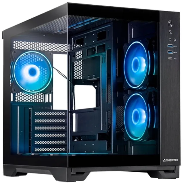 Atx-Behuizing Voor Computer Visio Gm30B Tg Op Argb Tower Zonder Voedingsadapter