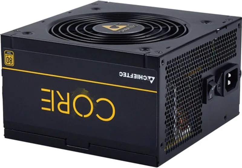 Bbs500S 500W Atx-Voeding Voor Pc-Gaming 80Plus Gold Apfc van Chieftec, Transparant – cover