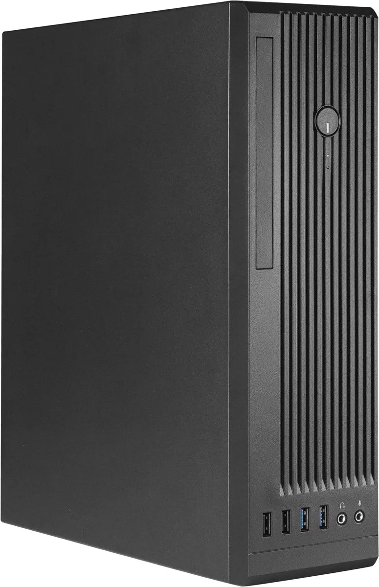 Cheftec Behuizing Met Voedingsadapter 300W Be-10B-300 Matx Voor Computer van Chieftec, Transparant – cover