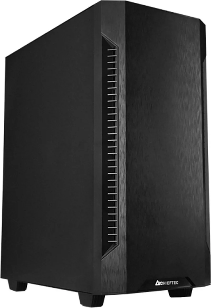 Elox Serie - ATX Behuizing - Geen Venster - Geen Voeding van Chieftec, Zwart – cover