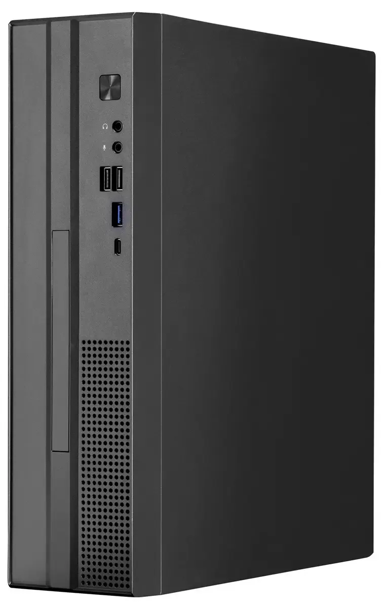 Flyer Series DT-10B-300 - SFF - mini ITX - Case - Desktop slimline de Chieftec, Noir – jaquette