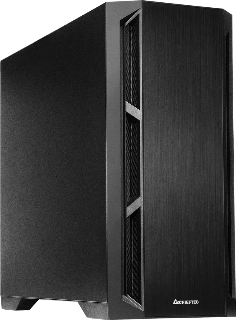 GA-01B-Q-OP Serie - E-ATX Behuizing - Zonder Raam - Zonder Voeding van Chieftec, Zwart – cover